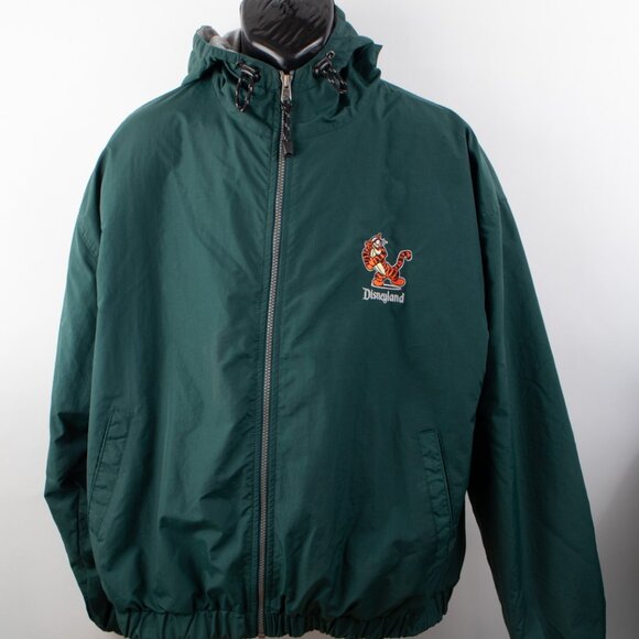 Disney Other - Walt Disneyland Parks Tigger Tiger Winnie The Pooh Coat Hooded Green